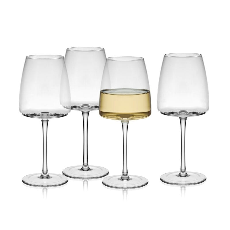 Melody Set of 4 White Wine Glasses – Mikasa