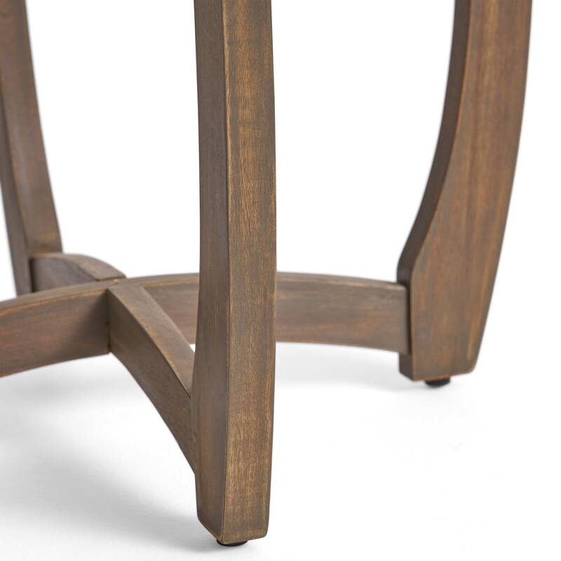 Coronado Outdoor 3-piece Wood Bistro Set by Christopher Knight Home