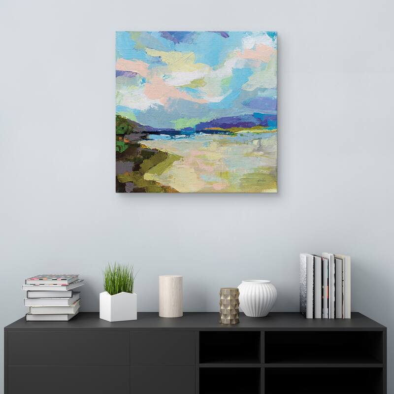 The Shore by Jeanette Vertentes Canvas Art Print