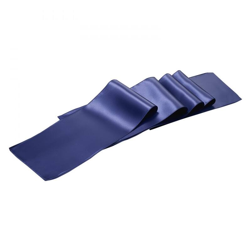 Satin Chair Ribbons for Wedding Reception Adjustable Fit for Folding Banquet and Chiavari Chairs