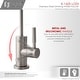 preview thumbnail 6 of 30, Kitchen Sink Drinking Water Faucet, Commercial Water Filtration Faucet, Stainless Steel, Contemporary Style High-Spout