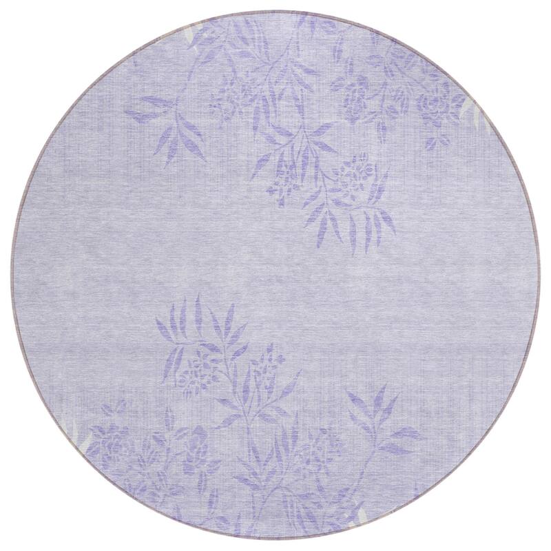 HomeRoots Floral Transitional Rectangle Outdoor Rug