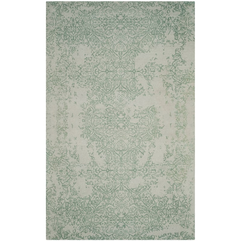 SAFAVIEH Handmade Restoration Vintage Distressed Boho Olegaria Oriental Wool