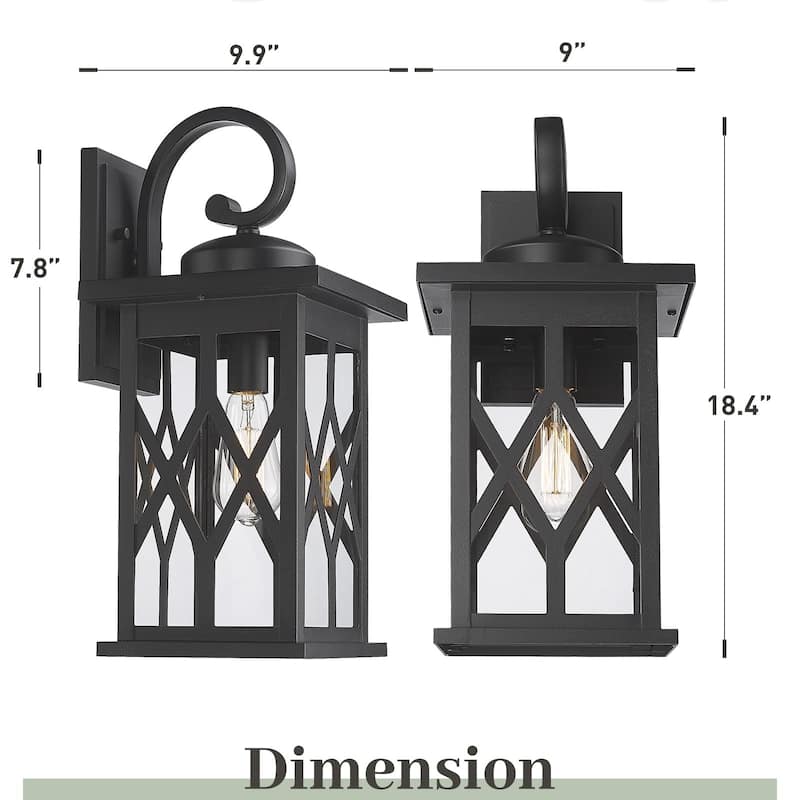 18 Inch Outdoor Wall Light