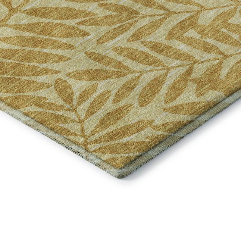 Premium Washable Super Soft Modern Fern Mayfield Rug