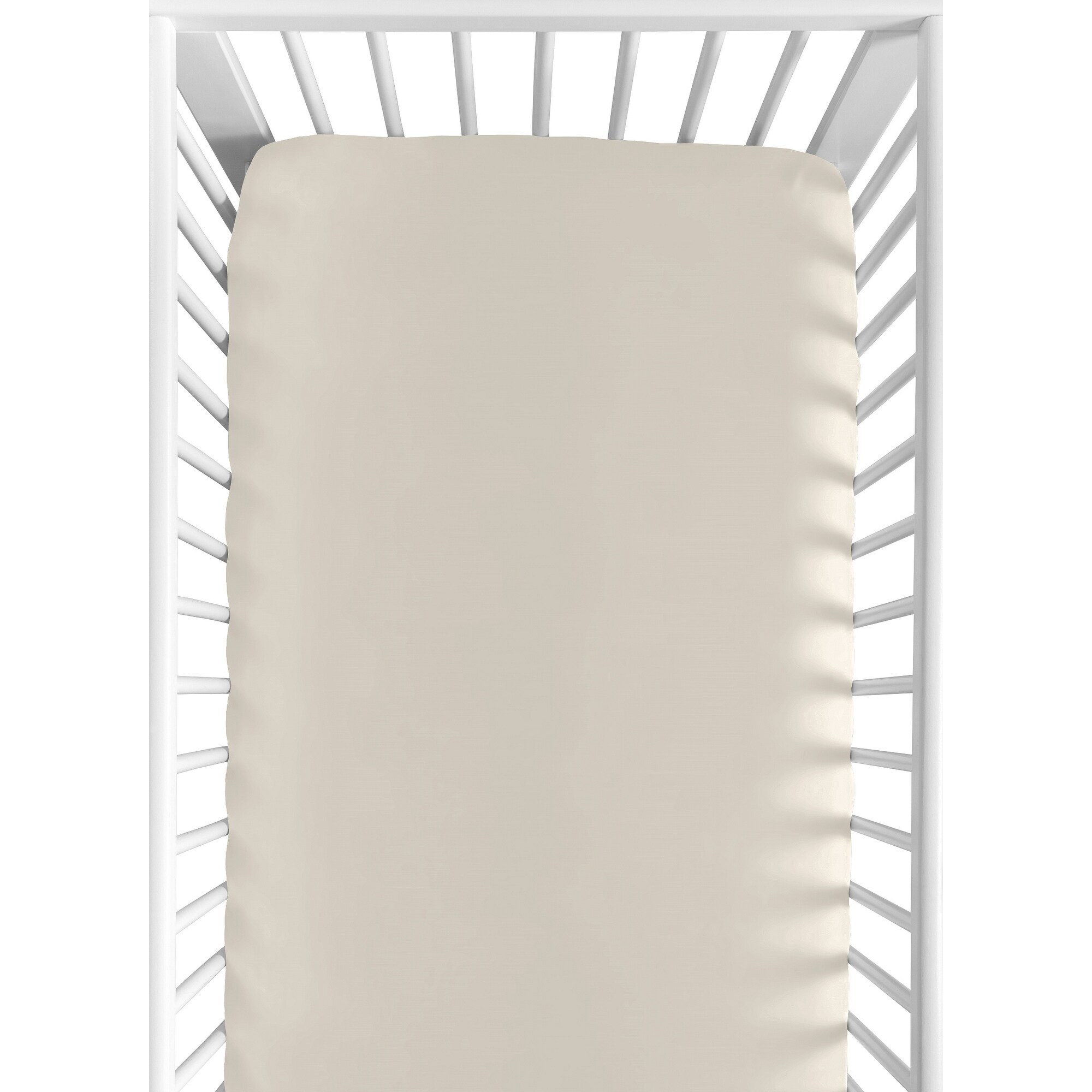 Sweet Jojo Designs Beige Boy Girl Fitted Crib Sheet Solid Color Taupe Boho Chic Bohemian Shabby Gender Neutral Modern Tufted Sun Bed Bath Beyond 38339162