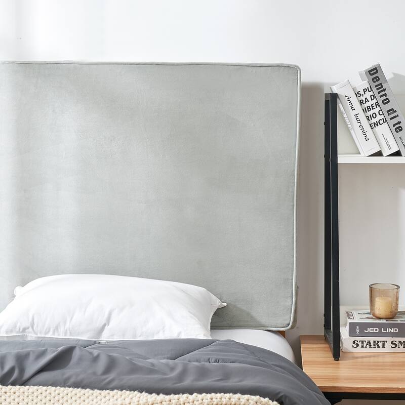 Rainha® Memory Foam Plush Cushioned Dorm Headboard by DormCo