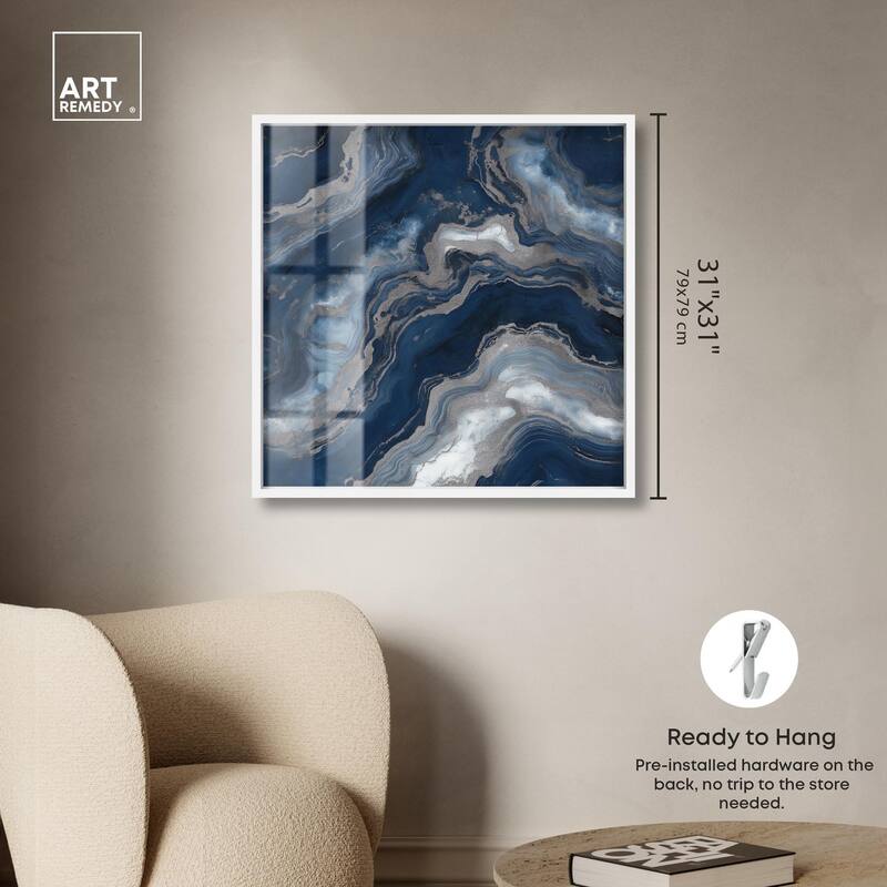 Deep Sea Geode I Shadowbox by Art Remedy