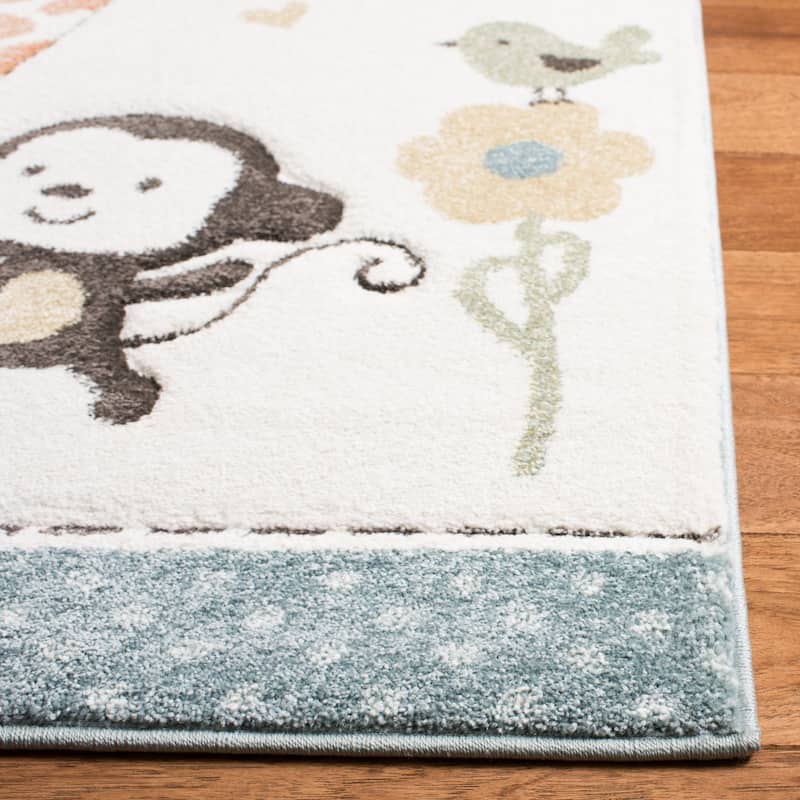 SAFAVIEH Carousel Kids Brandusa Animal Rug