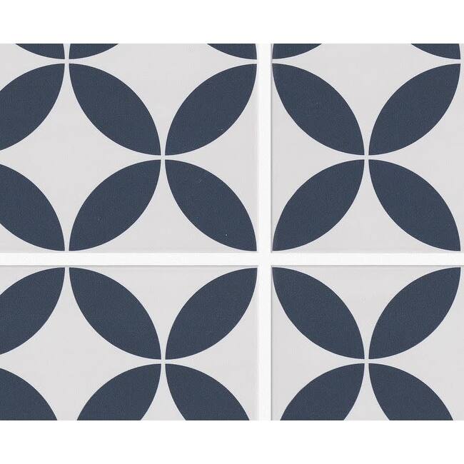 Shaw 437TS Endless - 8" x 8" Square Floor and Wall Tile - Matte Visual - Sapphire