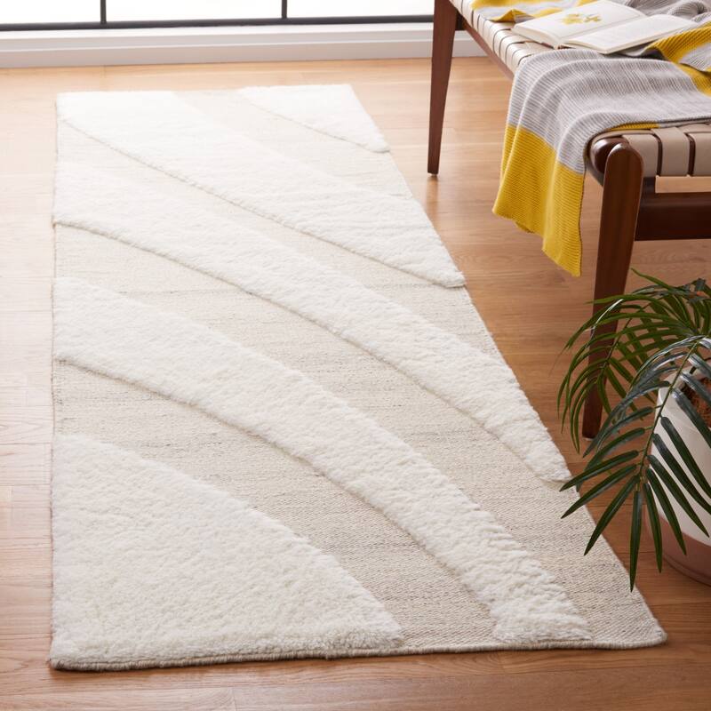 SAFAVIEH Handmade Manhattan Swapna Modern Wool Rug
