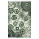preview thumbnail 18 of 25, Porch & Den Bexley Floral Medallion Area Rug 2' x 5' - Grey - Runner