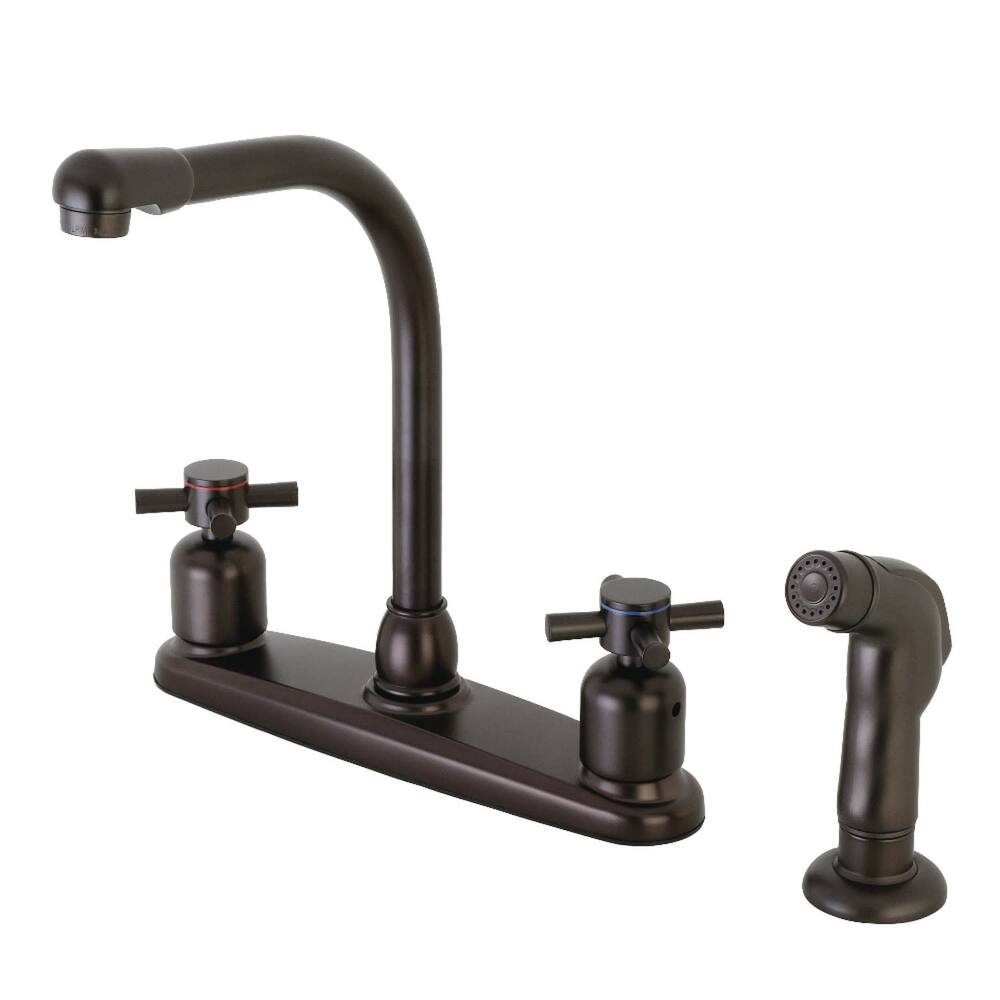 Kingston Brass Concord 1.8 GPM Standard Kitchen Faucet - Includes Side