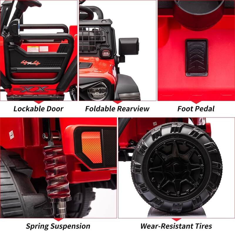 24V 9Ah Kids Ride On 2 Seaters Electric Car with Remote Control