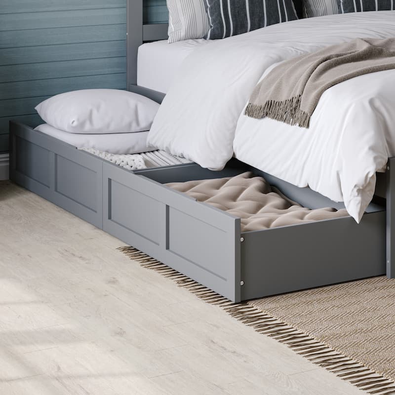 AFI Queen/King/Twin XL Size Storage Drawers - Grey