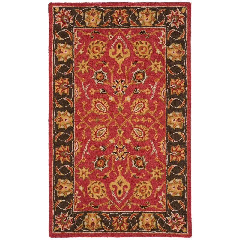 SAFAVIEH Handmade Heritage Barcelona Traditional Oriental Wool Rug