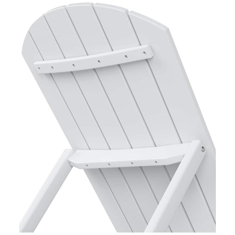 Altura Armless Poly Eco-Friendly All Weather Reclining Chaise Lounge (Set of 2)