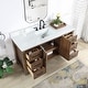 preview thumbnail 81 of 82, Javier Bath Vanity with Composite Stone Top without Mirror