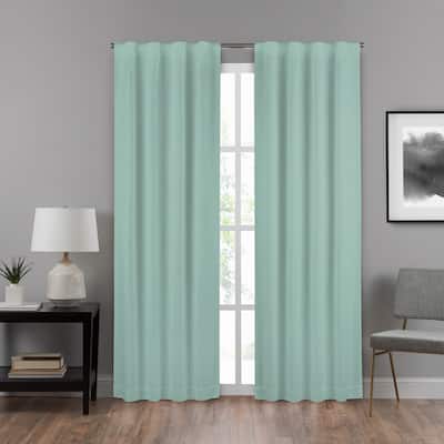 Eclipse Draftstopper Summit Solid Window Curtain Panel