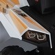 preview thumbnail 10 of 71, Electric 6V ATV Ride-On for Kids with Trailer, Bluetooth, Music, and Power Display, White, Ages 3-6
