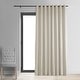 preview thumbnail 6 of 39, Exclusive Fabrics Signature Velvet Extra-wide Grommet Blackout Curtains (1 Panel) - Luxury Home Décor