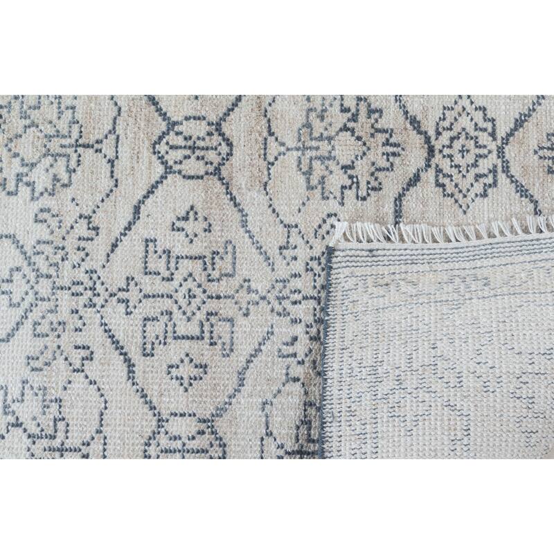Terra by Obeetee Faymont Hadley Blue Rug