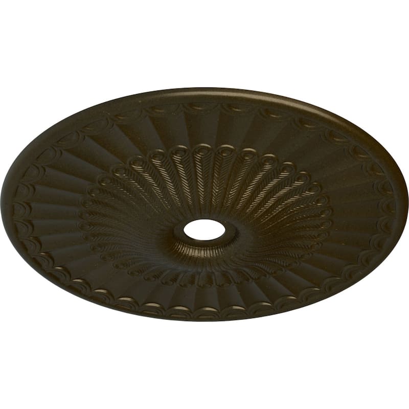 36 5/8"OD x 3 5/8"ID x 2 3/8"P Galveston Ceiling Medallion