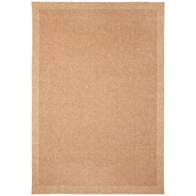 Liora Manne Sahara Texture Border Indoor/Outdoor Rug