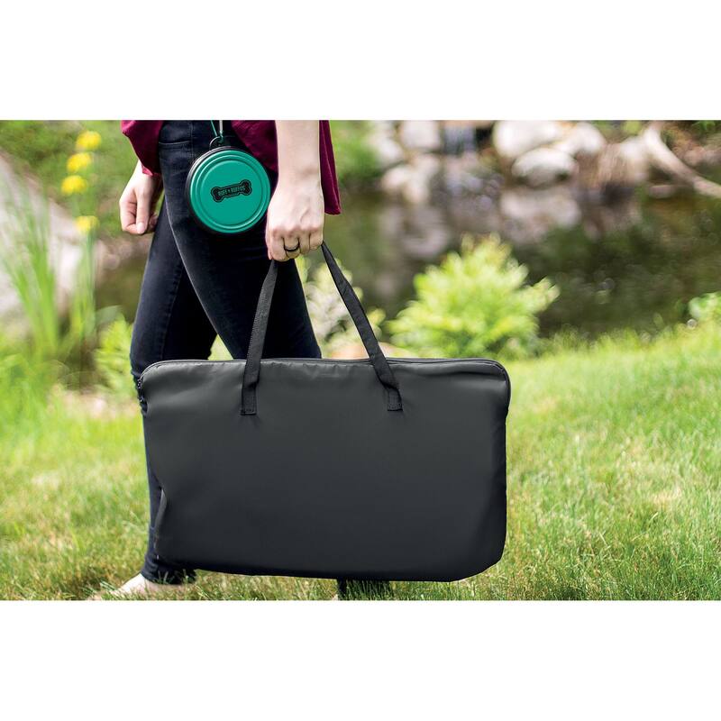 Ruff 'n Ruffus Portable Foldable Pet Playpen Small Bed Bath