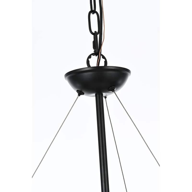 Elegant Lighting LD746D32 Thora 6 Light 32" Wide Suspension Pendant