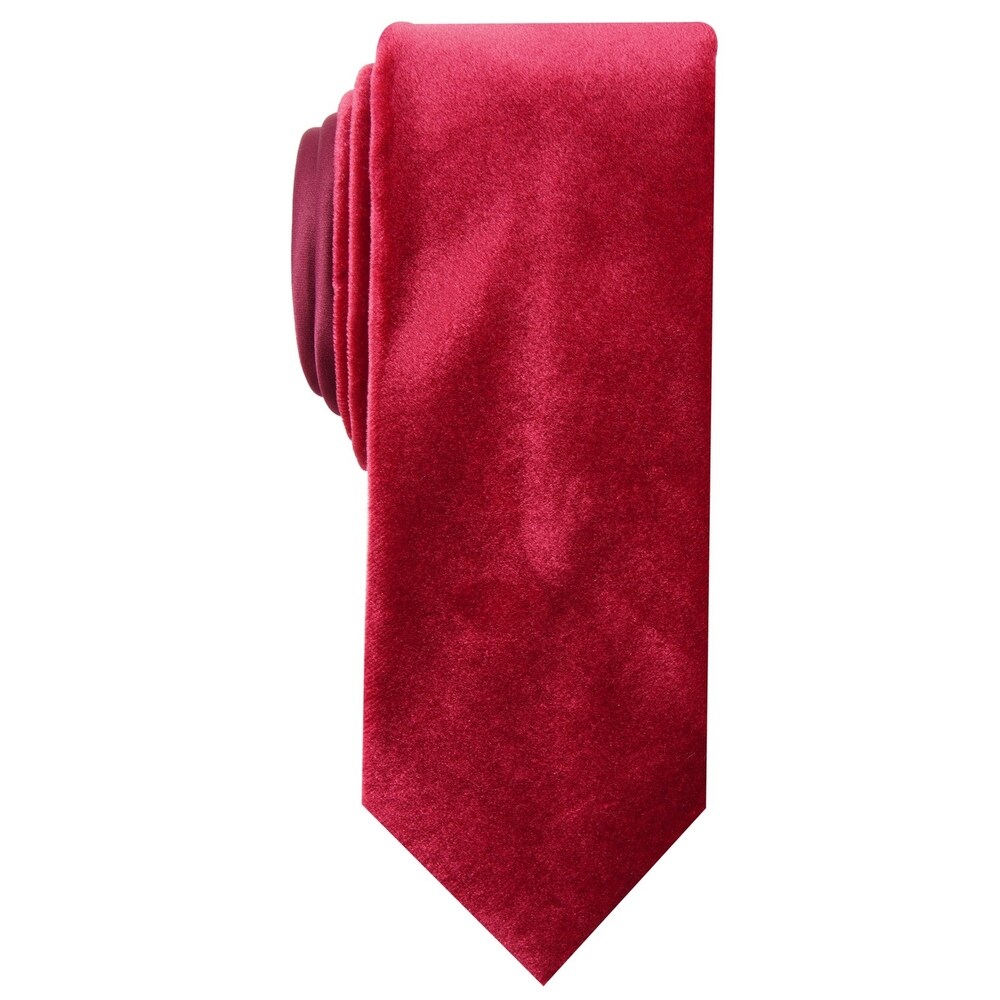 Tallia Mens Houndstooth Self-Tied Necktie