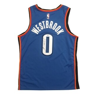 russell westbrook signed jersey