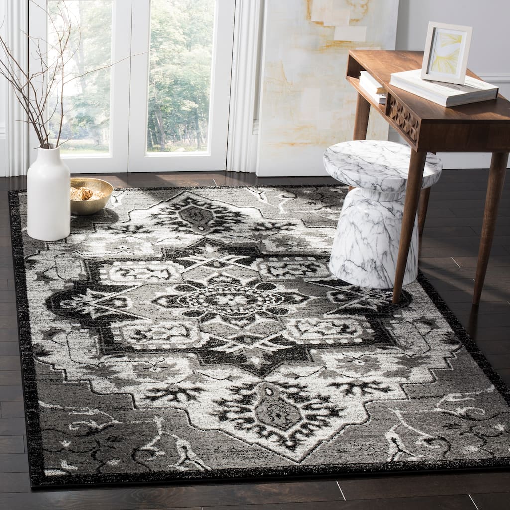 SAFAVIEH Vintage Hamadan Lila Oriental Rug