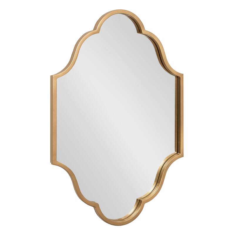 Kate and Laurel Rowla Framed Wall Mirror - 20x30 - Gold