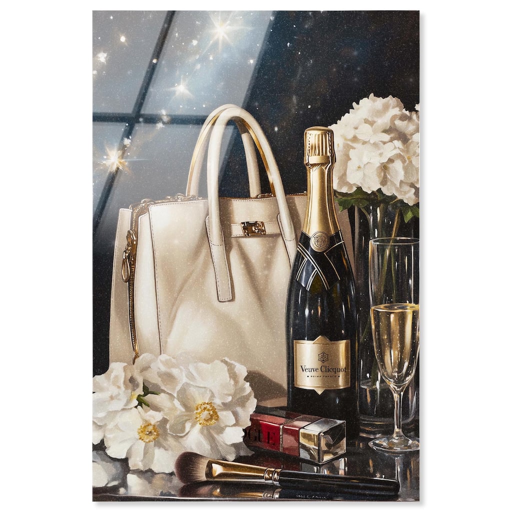 Cheers to Starry Glam Acrylic by Art Remedy, Ready to Hang