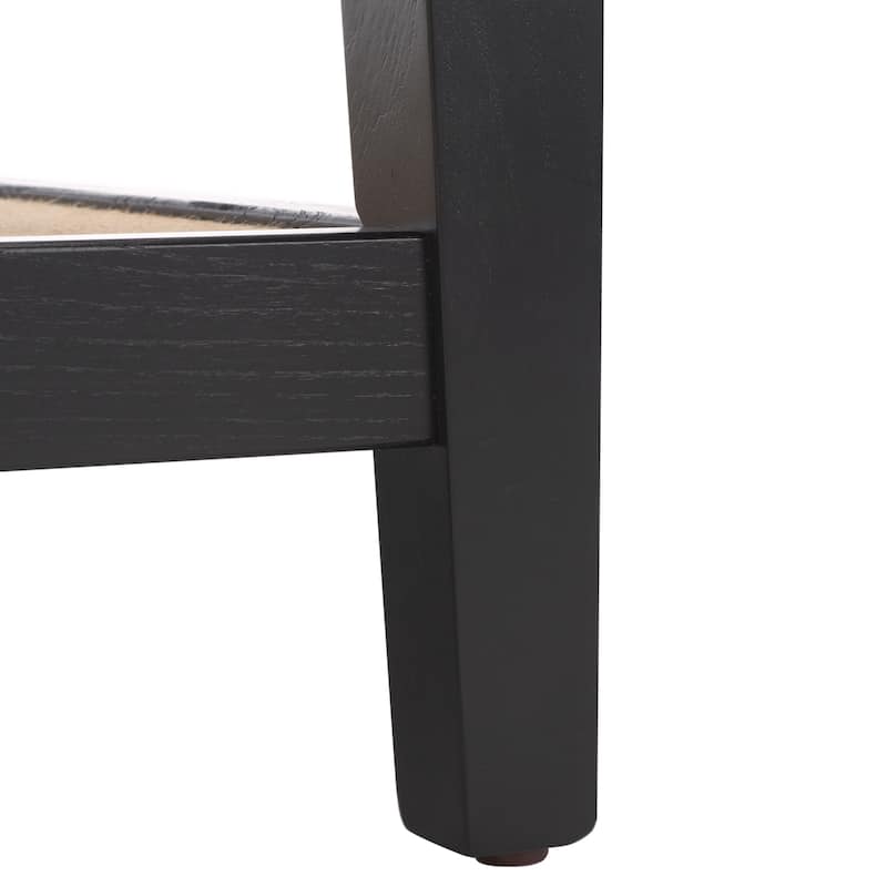 SAFAVIEH Couture Nicolella Solid Wood/Glass Top Square Coffee Table - 40"W x 40"D x 17"H