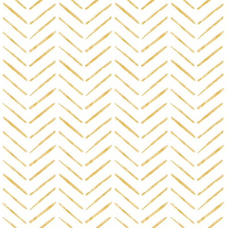 NuWallpaper Ochre Holden Peel & Stick Wallpaper