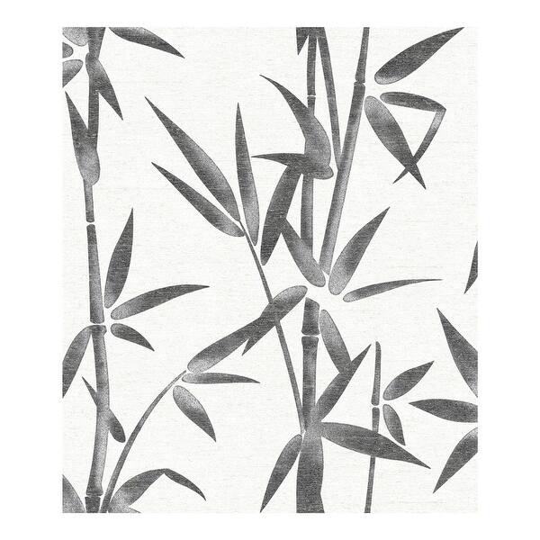 black and white bamboo wallpaper