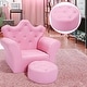 preview thumbnail 3 of 10, Costway Pink Kids Sofa Armrest Chair Couch Children Toddler Birthday