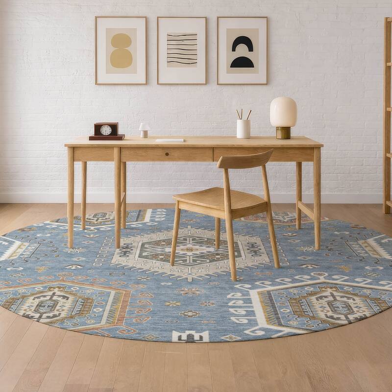 Machine Washable Indoor/ Outdoor Global Akron Chantille Rug