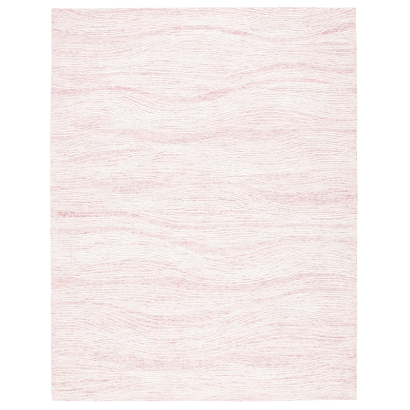 SAFAVIEH Handmade Metro Annarosa Modern Abstract Wool Rug