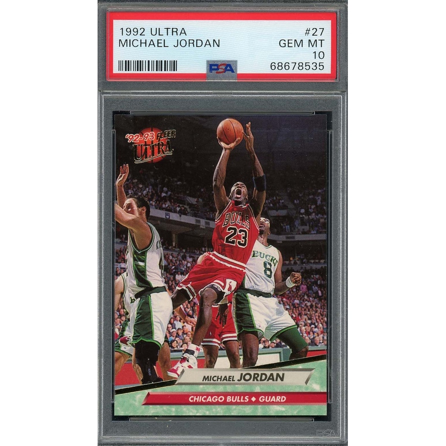 Michael Jordan 1992 Fleer Ultra Basketball Card #27 Graded