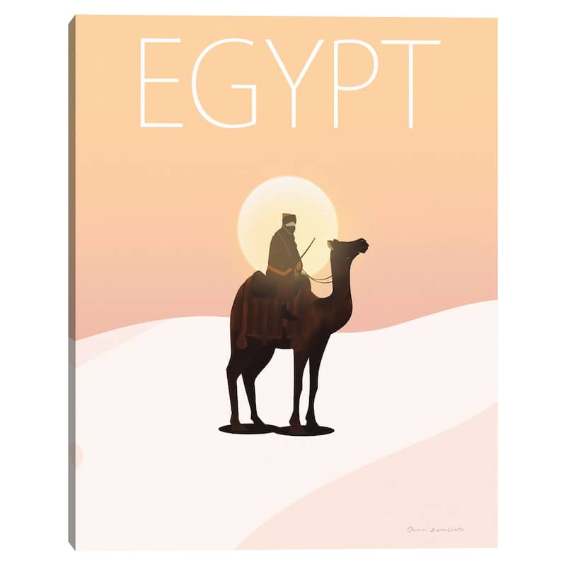 Egypt by Omar Escalante Canvas Art Print