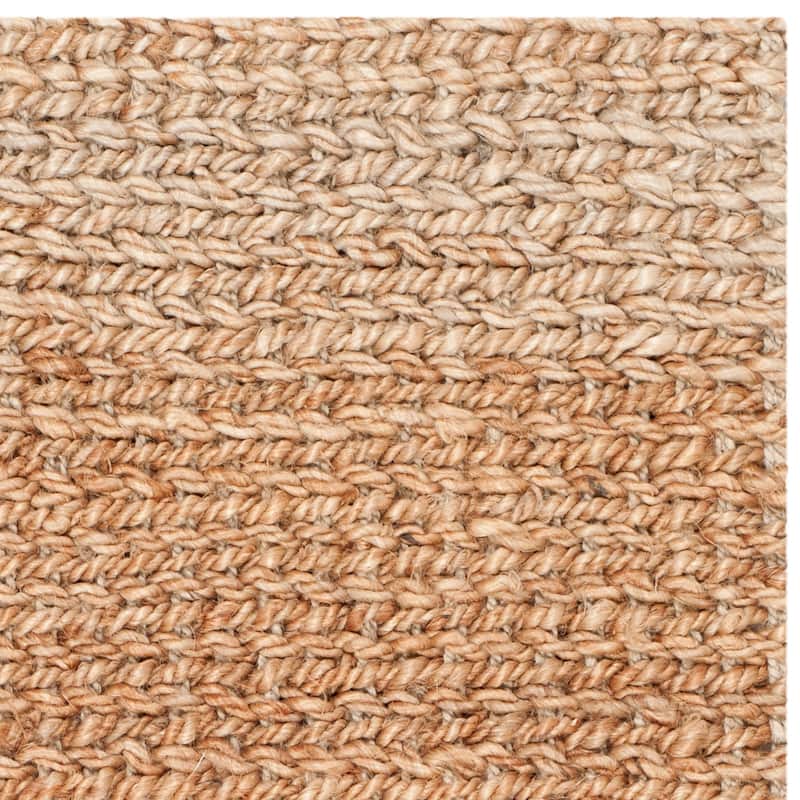 SAFAVIEH, Handmade Natural Fiber Valery Casual Solid Jute Rug