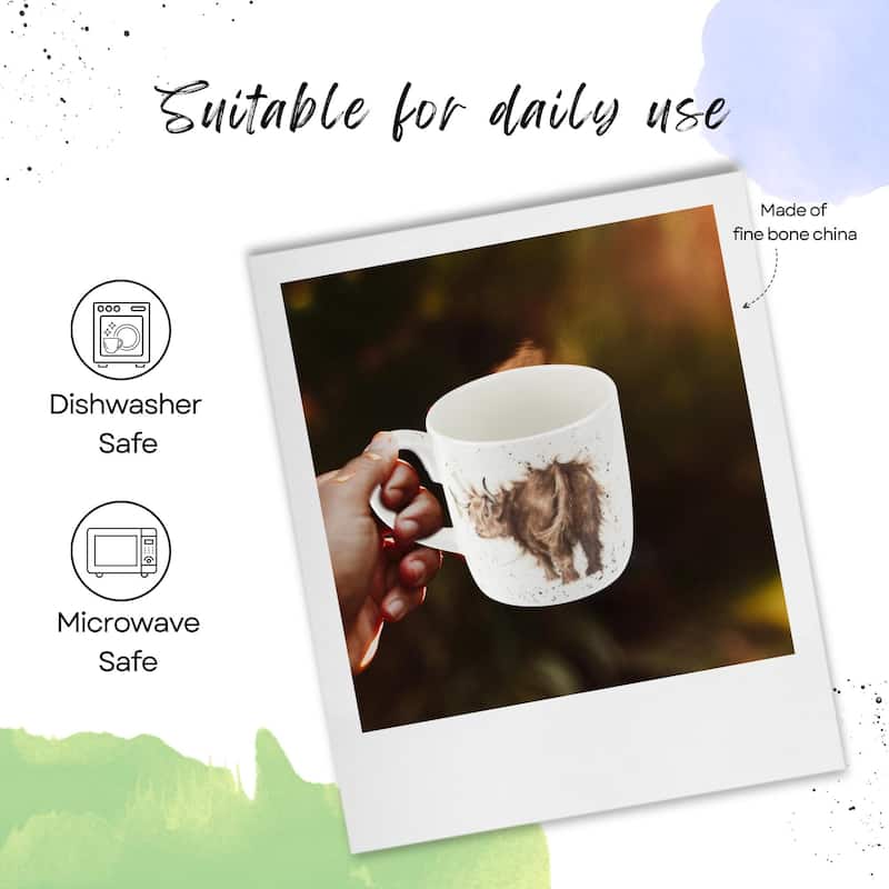 Royal Worcester Wrendale Design Mug Farm Animals