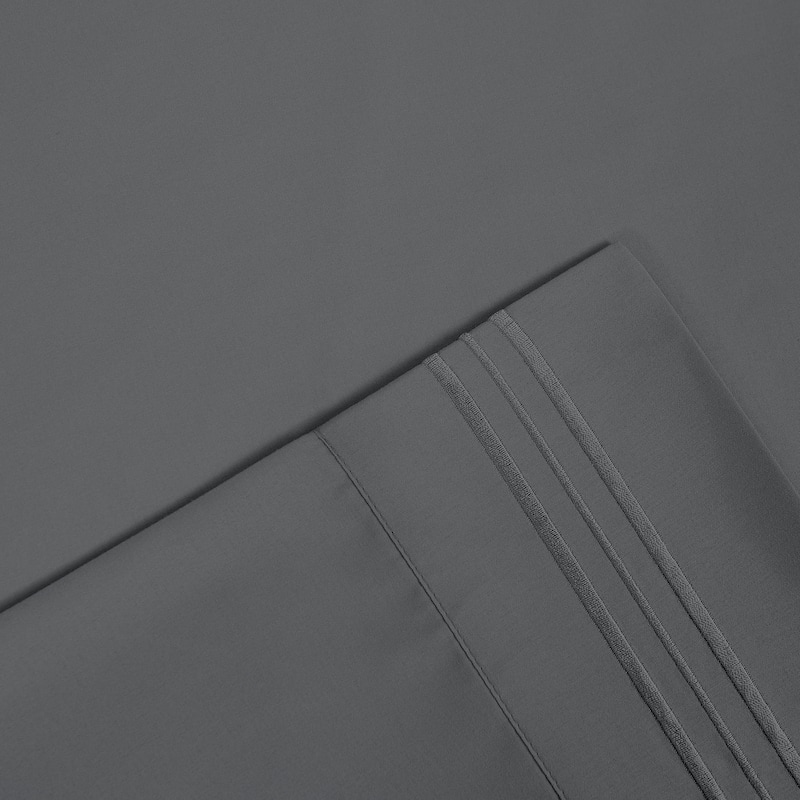 Modern Threads 6-Piece Bed Sheet Set - Ultra Soft Brushed Microfiber, Deep Pocket, Cool & Breathable, Fits 21" Mattress