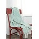preview thumbnail 5 of 23, Rizzy Home Striped Hand-tied Throw Blanket