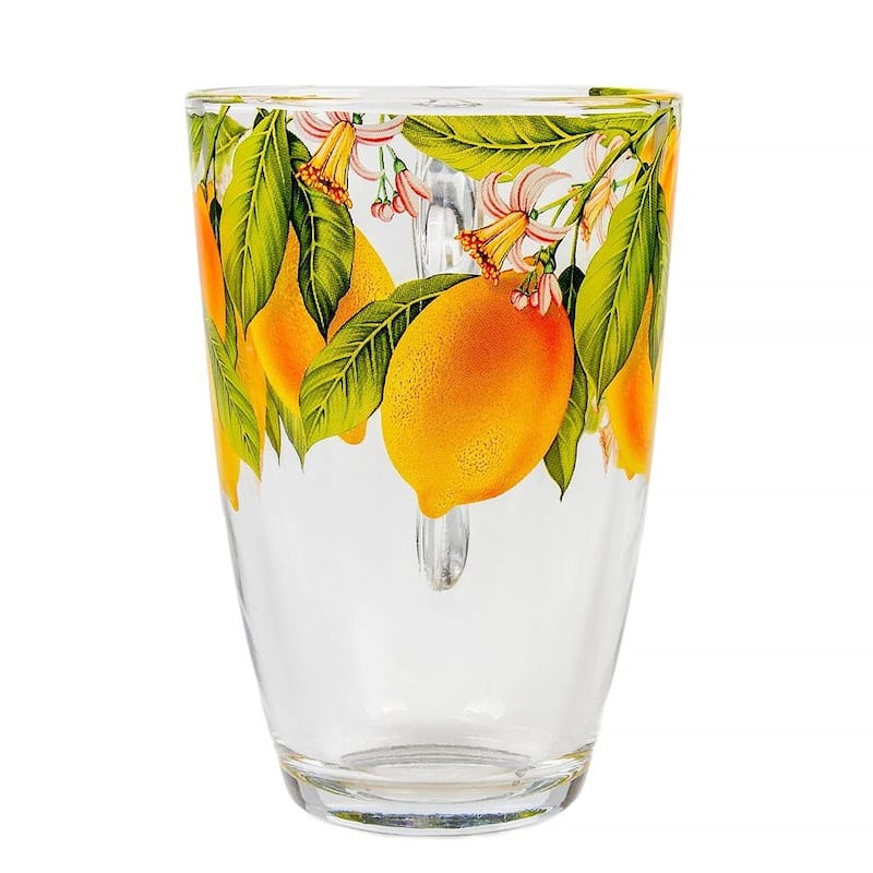 STP Goods Garden of Lemons Glass Mug Set of 4