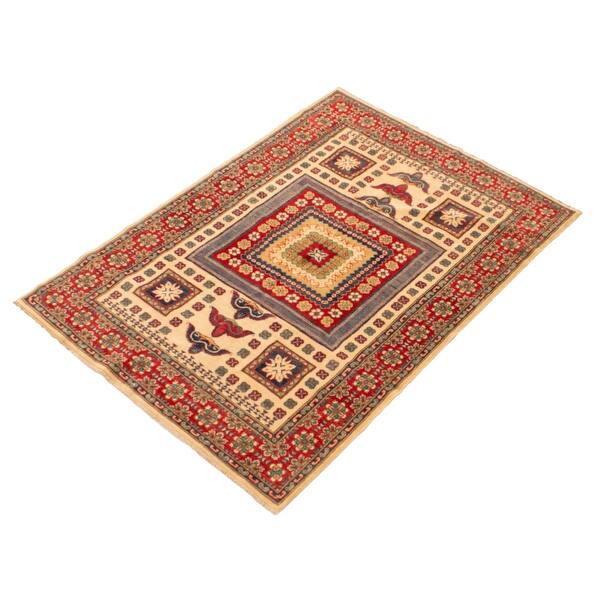 334910 eCarpet Gallery 3'5 x 5'0 Red Area Rug Carved 334910 eCarpet Gallery 3'5 x 5'0 Red Area Rug Carved