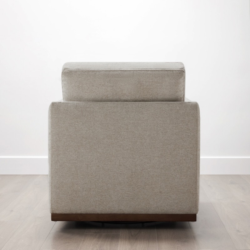 Spruce & Spring Shane Modern Swivel Accent Arm Chair